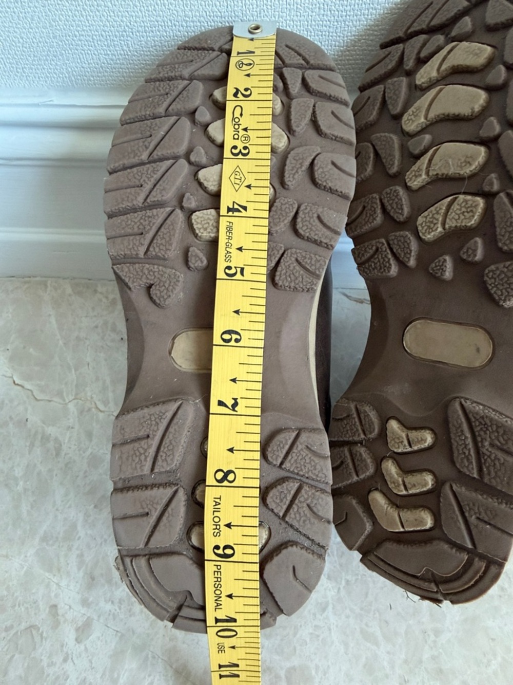 Boys Girls kids brown winter short Boots Faux Fur rubber soles Size Big Kid 4 - Picture 11 of 12